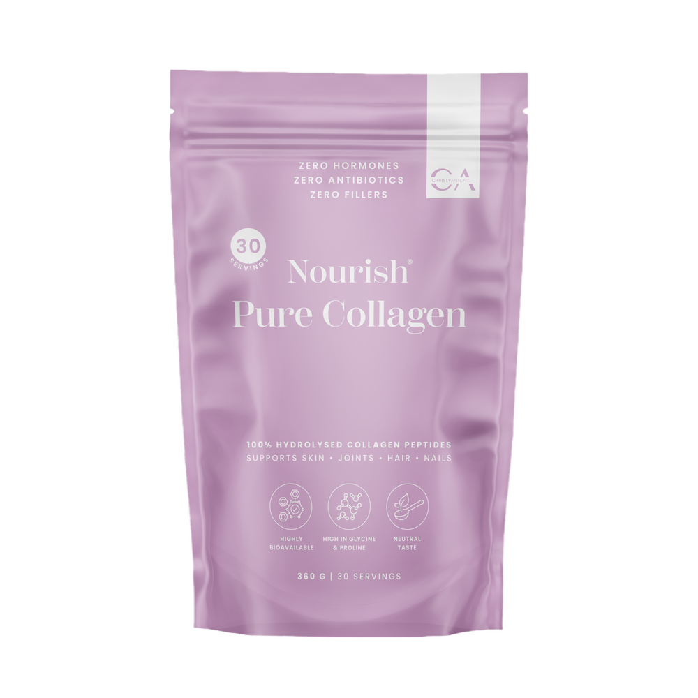 Nourish Pure Collagen — 100% Hydrolysed (Bovine) (30 x 12g servings)