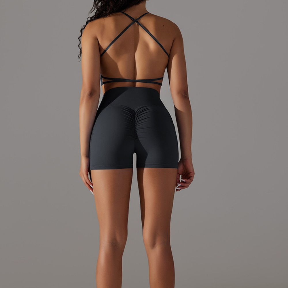 Short Activewear Set | Black