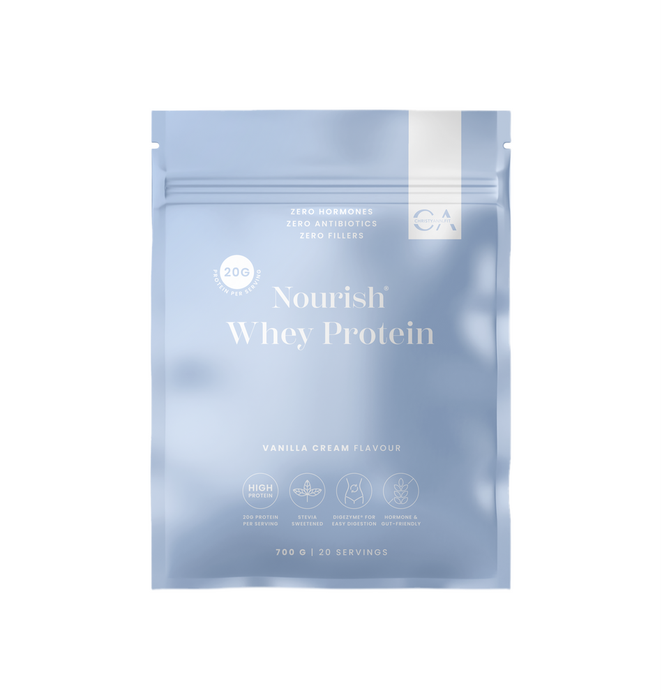 Nourish Whey Protein — Vanilla Cream (20 x 35g servings)