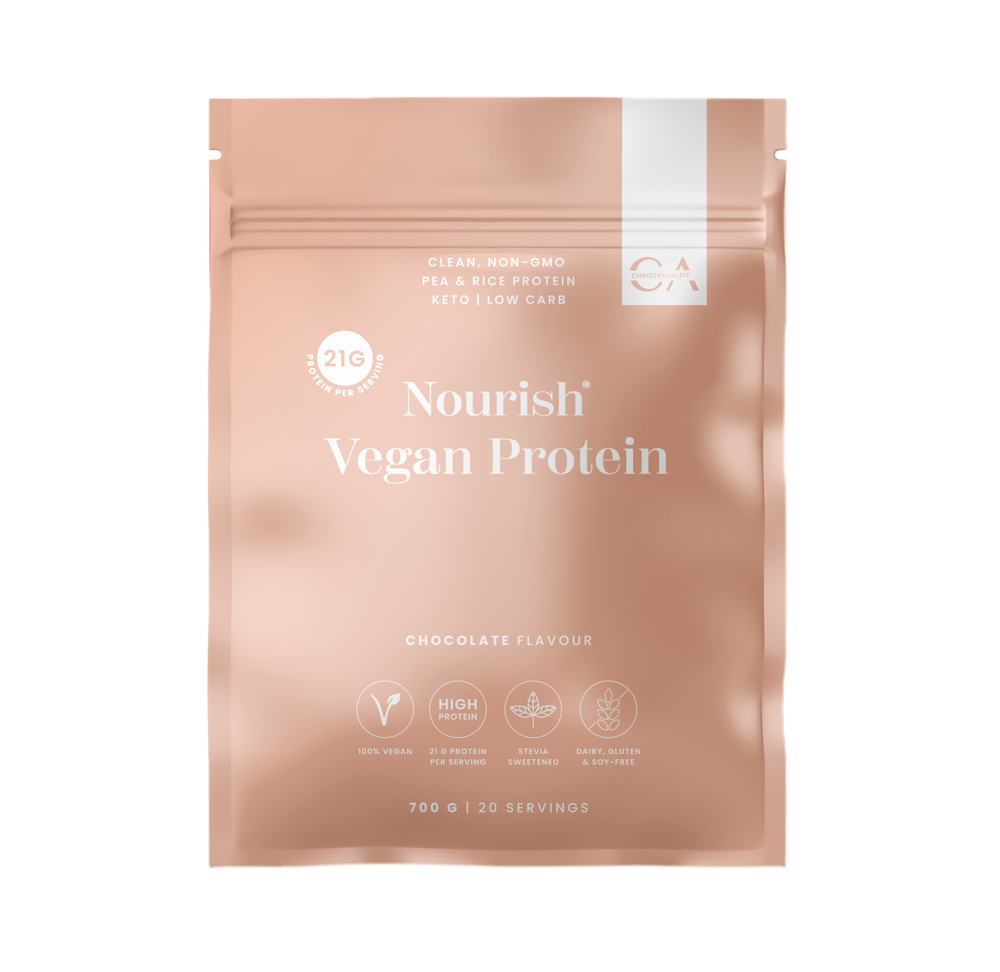 Nourish Vegan Protein — Chocolate (21 x 33g servings)