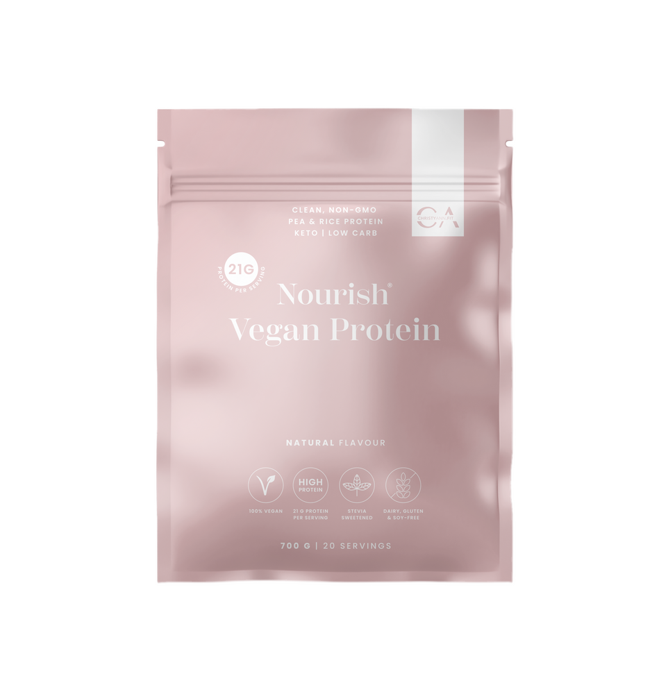 Nourish Vegan Protein — Natural (21 x 33g servings)