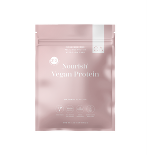 Nourish Vegan Protein — Natural (21 x 33g servings)