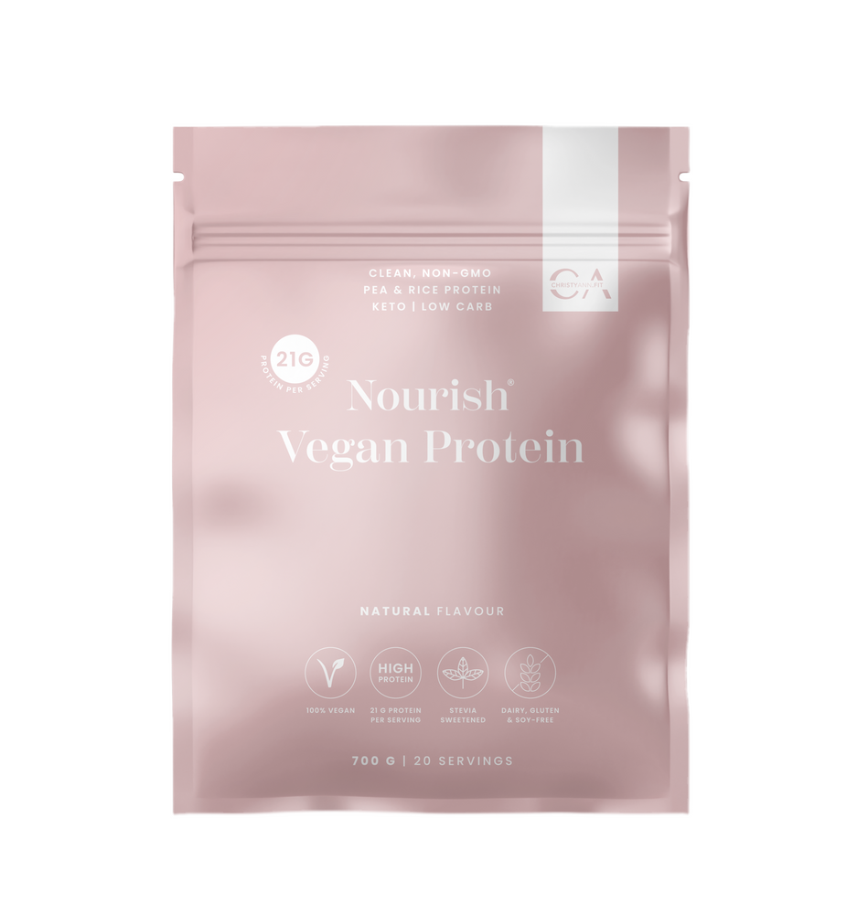 Nourish Vegan Protein — Natural (21 x 33g servings)