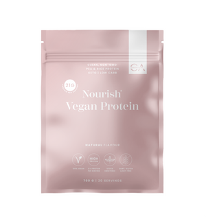 Nourish Vegan Protein — Natural (21 x 33g servings)