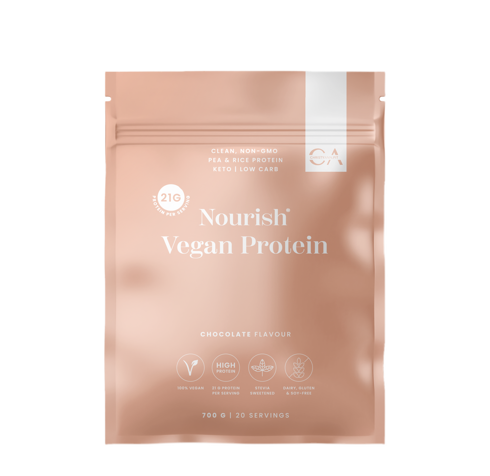 Nourish Vegan Protein — Chocolate (21 x 33g servings)