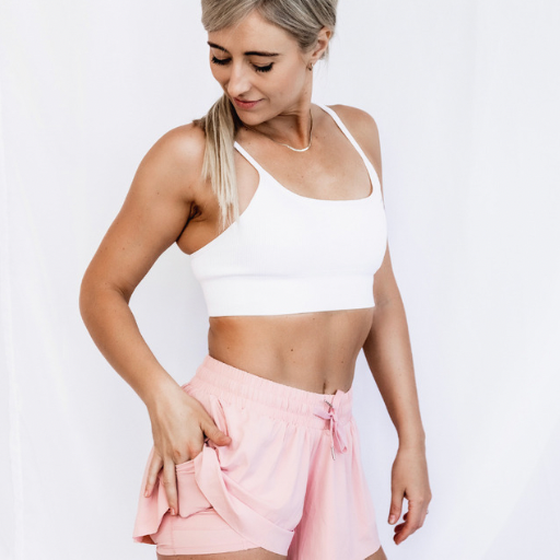 Activewear Crop / white