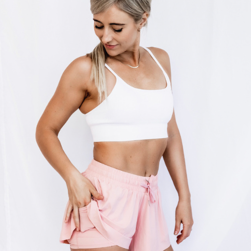 
                
                    Load image into Gallery viewer, Activewear Crop / white
                
            