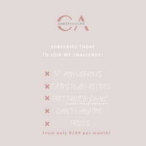 Monthly Online Workout Subscription - 30 Minute Body Weight Sessions & Spring Challenge