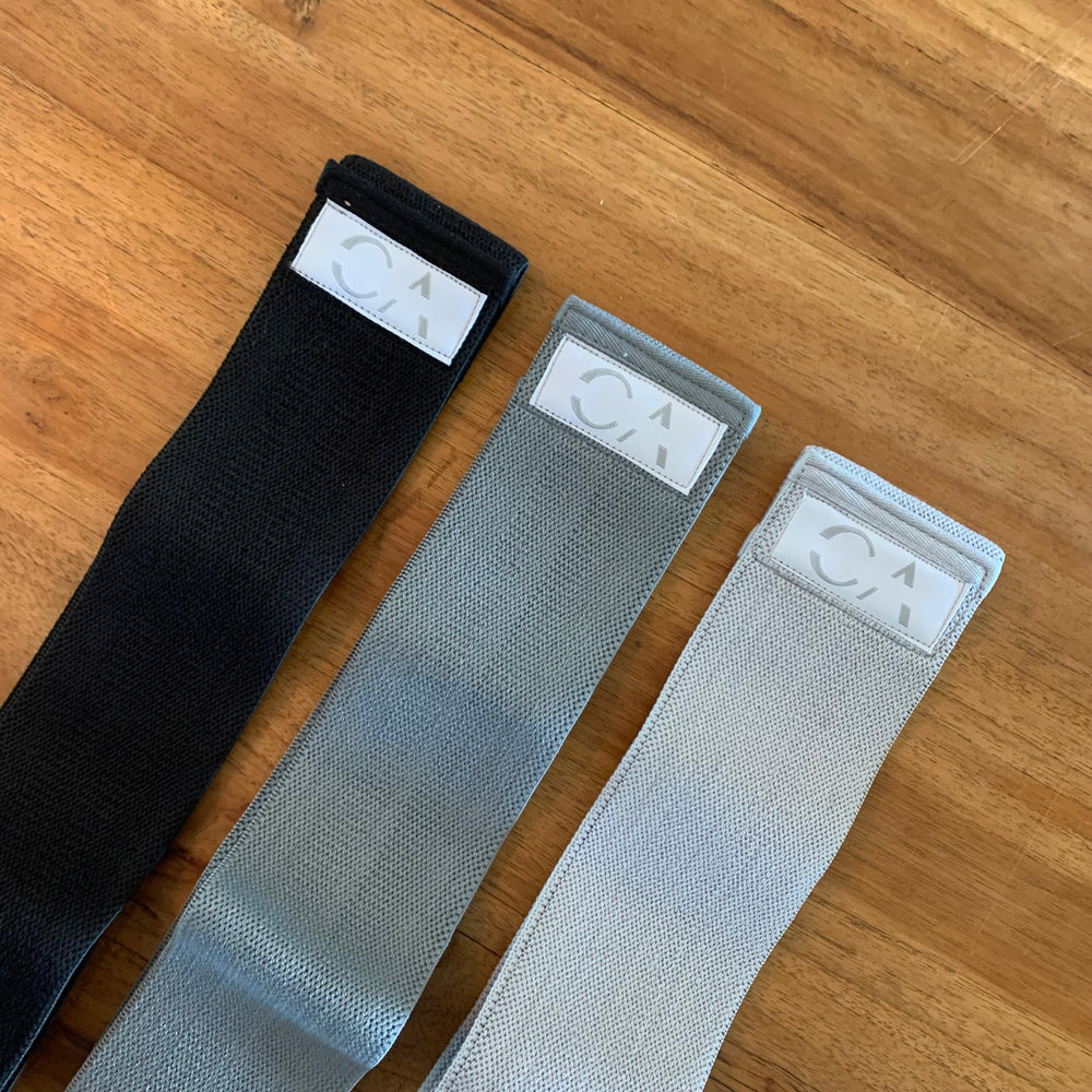 Resistance Fabric Elastic Hip Band | Set of 3 - ChristyAnn.Fit Live Workouts