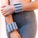 Ankle & Wrist Weight 900g | Set of 2: Light Grey - ChristyAnn.Fit Live Workouts
