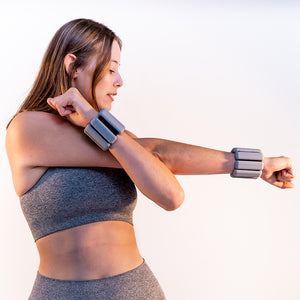 Ankle & Wrist Weight 900g | Set of 2: Light Grey - ChristyAnn.Fit Live Workouts