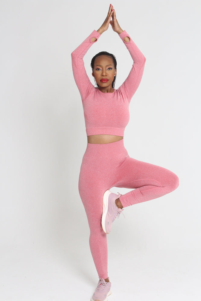 Activewear Set: Red Movement - ChristyAnn.Fit Live Workouts