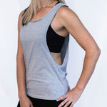 Activewear Shirt / Grey - ChristyAnn.Fit Live Workouts