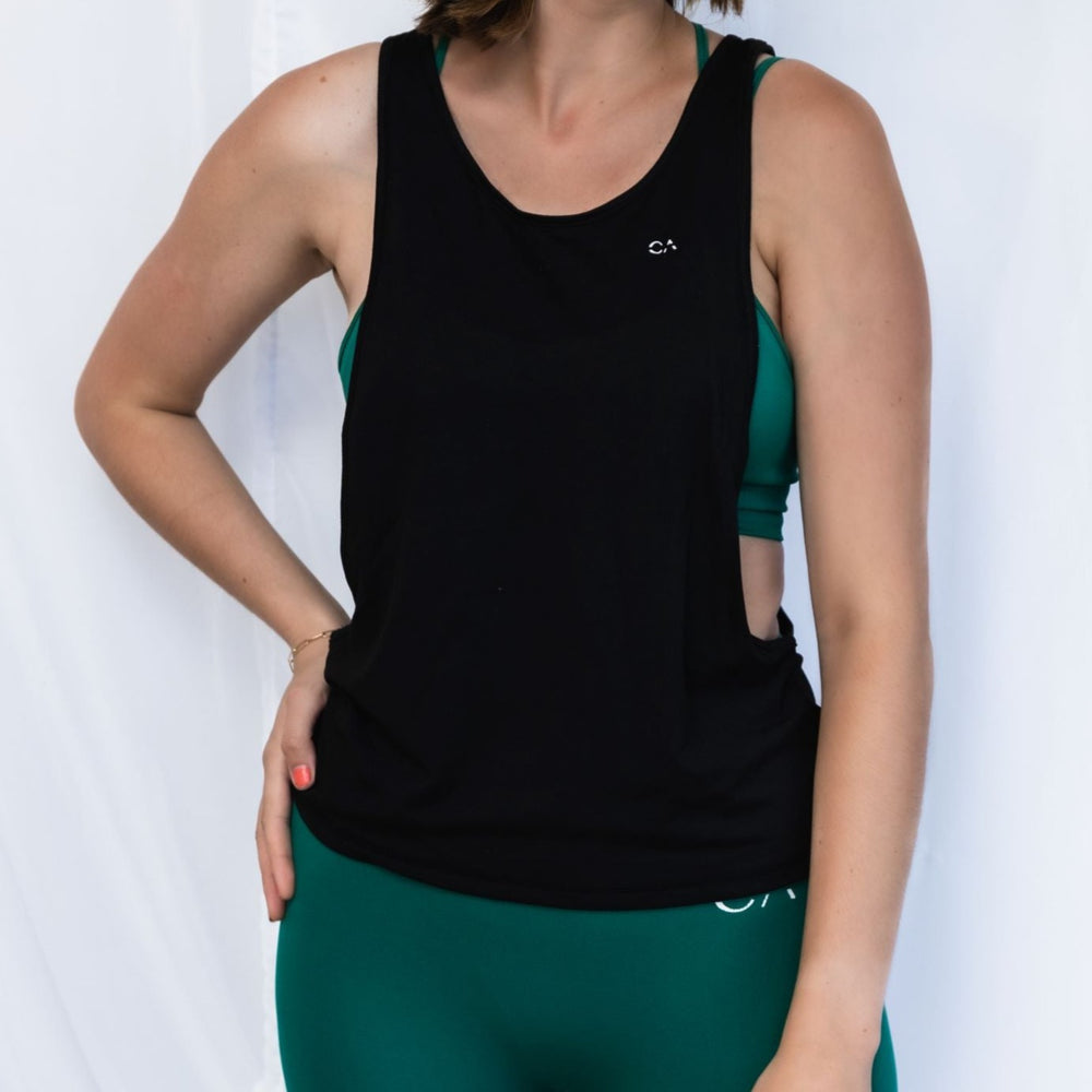 Activewear Shirt / Loose Black - ChristyAnn.Fit Live Workouts
