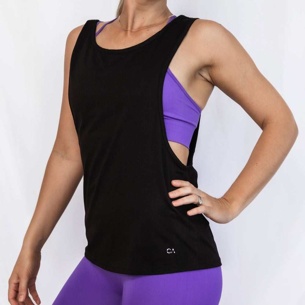 Activewear Shirt / Black - ChristyAnn.Fit Live Workouts