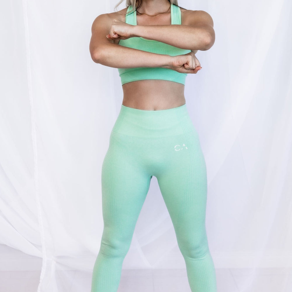 
                
                    Load image into Gallery viewer, Activewear Set | Lime Green - ChristyAnn.Fit Live Workouts
                
            