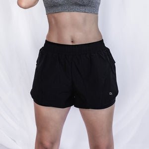 Active Shorts | Runner Shorts Black - ChristyAnn.Fit Live Workouts