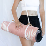 Zane's Macrame / Yoga Mat Strap: White - ChristyAnn.Fit Live Workouts