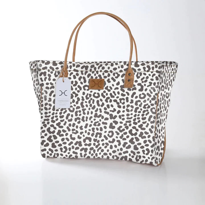 Beach Medium Bag Laminated Fabric - ChristyAnn.Fit Live Workouts
