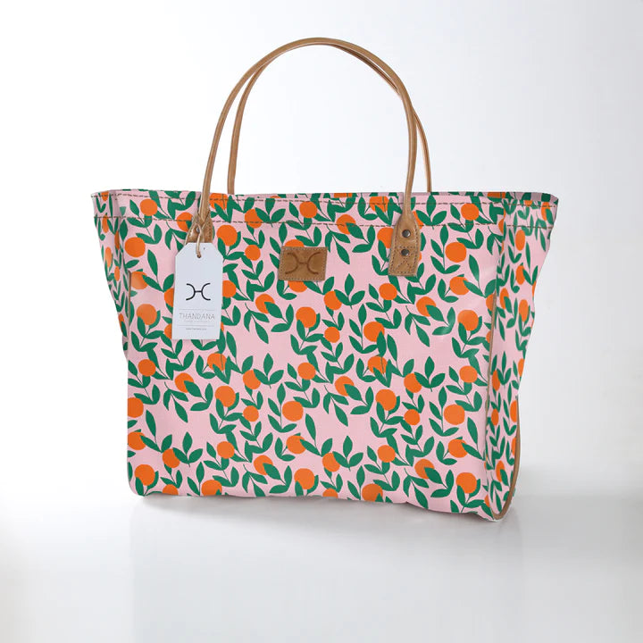 Beach Medium Bag Laminated Fabric - ChristyAnn.Fit Live Workouts