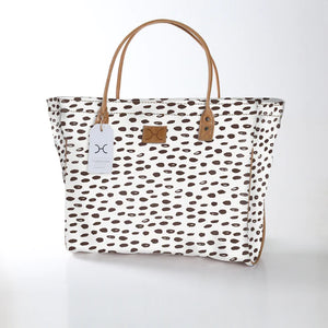 Beach Jumbo Bag Laminated Fabric - ChristyAnn.Fit Live Workouts