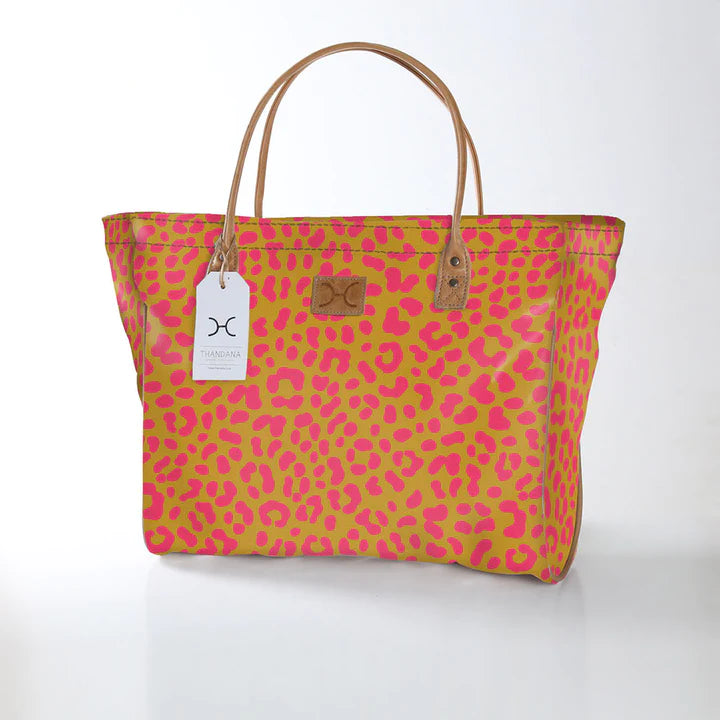 Beach Medium Bag Laminated Fabric - ChristyAnn.Fit Live Workouts