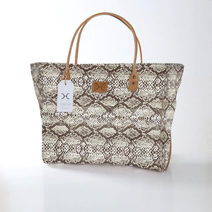 Beach Medium Bag Laminated Fabric - ChristyAnn.Fit Live Workouts