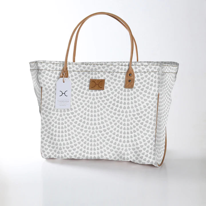 Beach Medium Bag Laminated Fabric - ChristyAnn.Fit Live Workouts