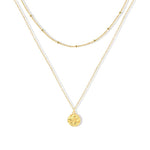 Coin Wave Necklace : Gold Plated - ChristyAnn.Fit Live Workouts