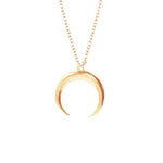 Moon Necklace : Gold Plated - ChristyAnn.Fit Live Workouts