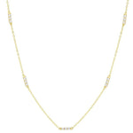 Minimal Stud Cluster Necklace: Gold Plated - ChristyAnn.Fit Live Workouts