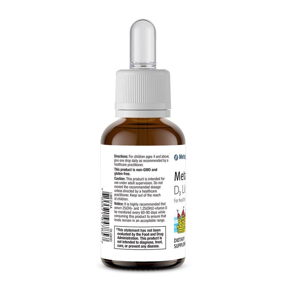 Metagenics Metakids D3 Liquid 20ml - ChristyAnn.Fit Live Workouts