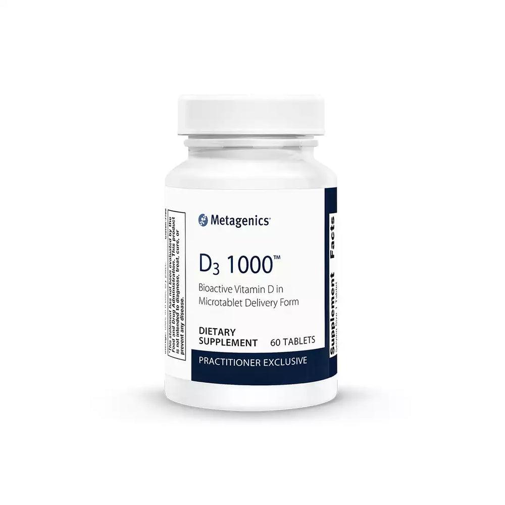 Metagenics D3 1000 60's - ChristyAnn.Fit Live Workouts