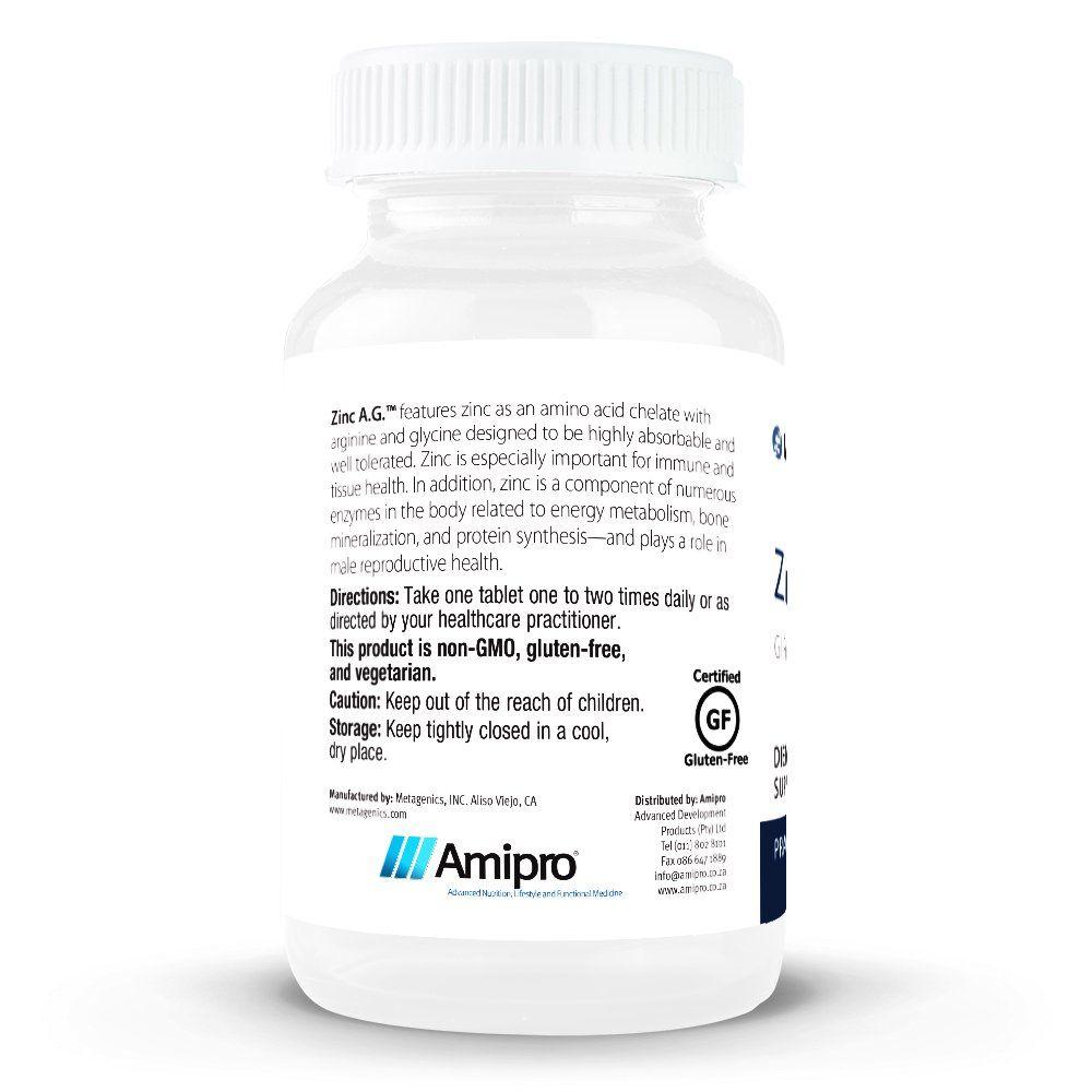 Metagenics Zinc Ag 60t - ChristyAnn.Fit Live Workouts