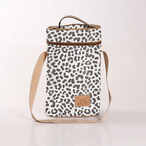 Wine Cooler Double Carry Laminated Fabric - ChristyAnn.Fit Live Workouts