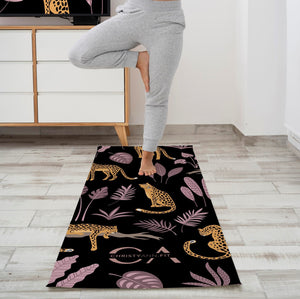 
                
                    Load image into Gallery viewer, Yoga Mat | Black Leopard - ChristyAnn.Fit Live Workouts
                
            