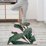 Yoga Mat | Green Plant - ChristyAnn.Fit Live Workouts