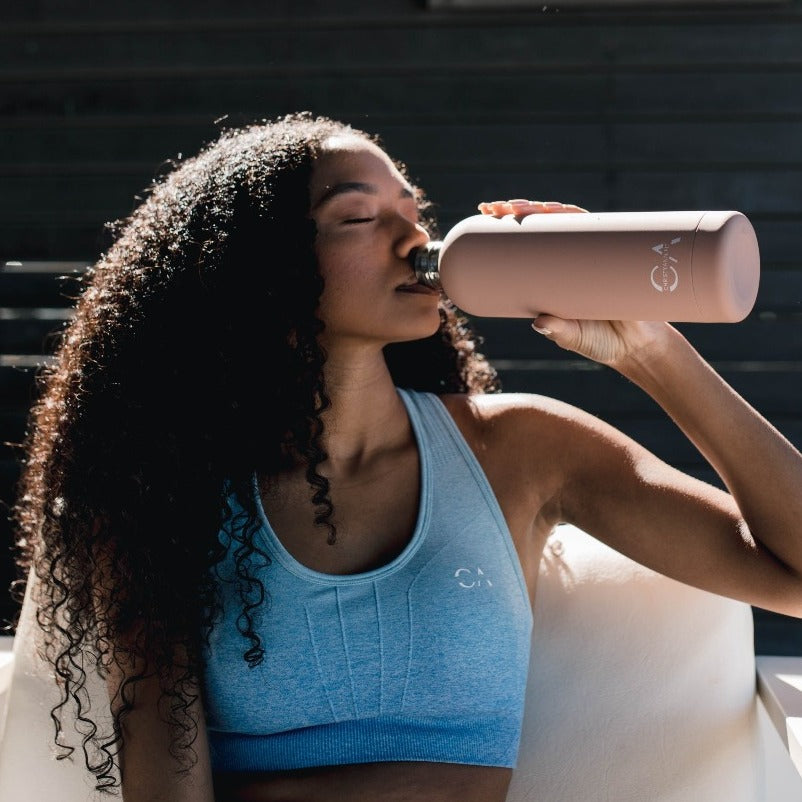 Hydration Bottle | Dusty Pink - ChristyAnn.Fit Live Workouts