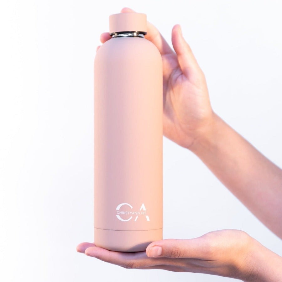 Hydration Bottle | Dusty Pink - ChristyAnn.Fit Live Workouts